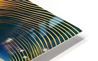 Wave Distortion HD Metal print