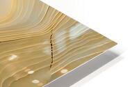 Ivory Strata HD Metal print