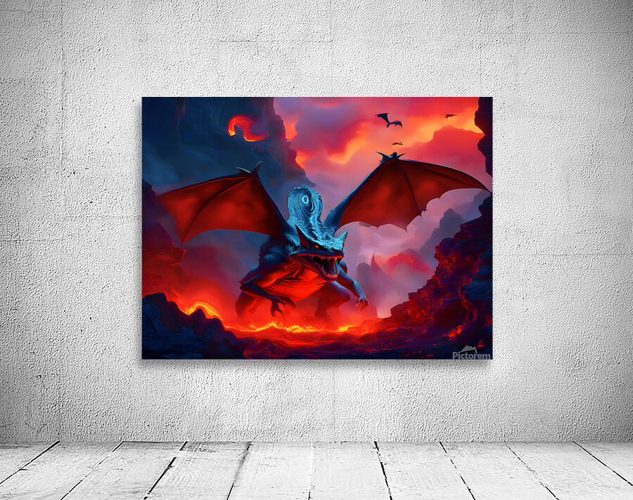 Volcanic Beast Wall Preview