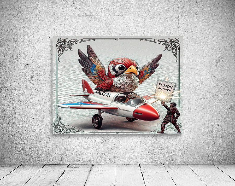 Totem Falcon Wall Preview