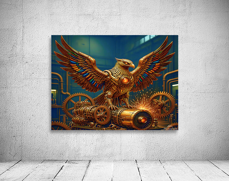 Kurogane Phoenix Wall Preview