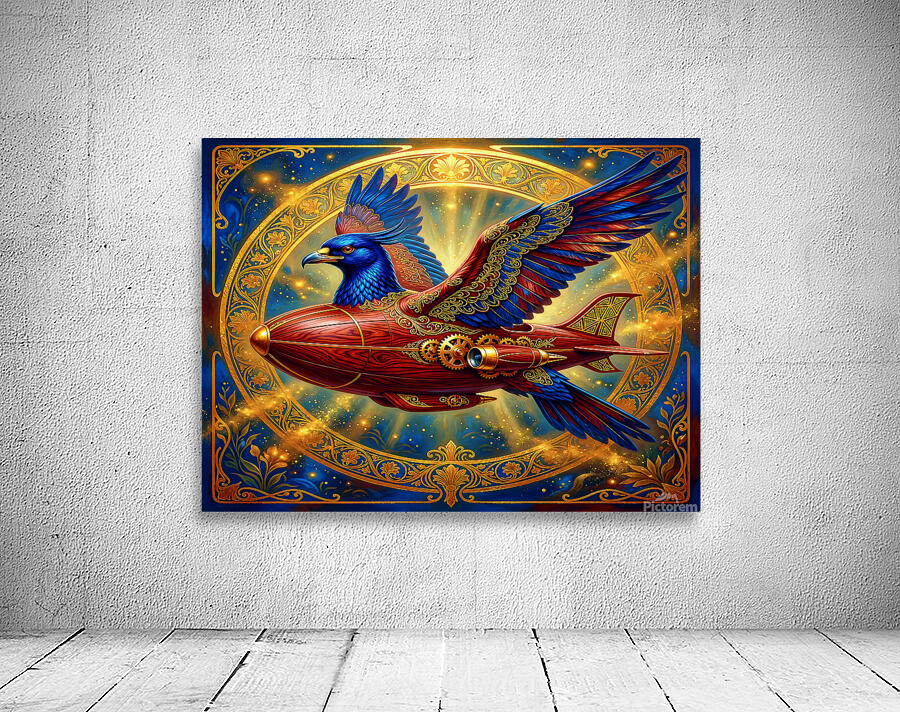 Golden Flight Wall Preview