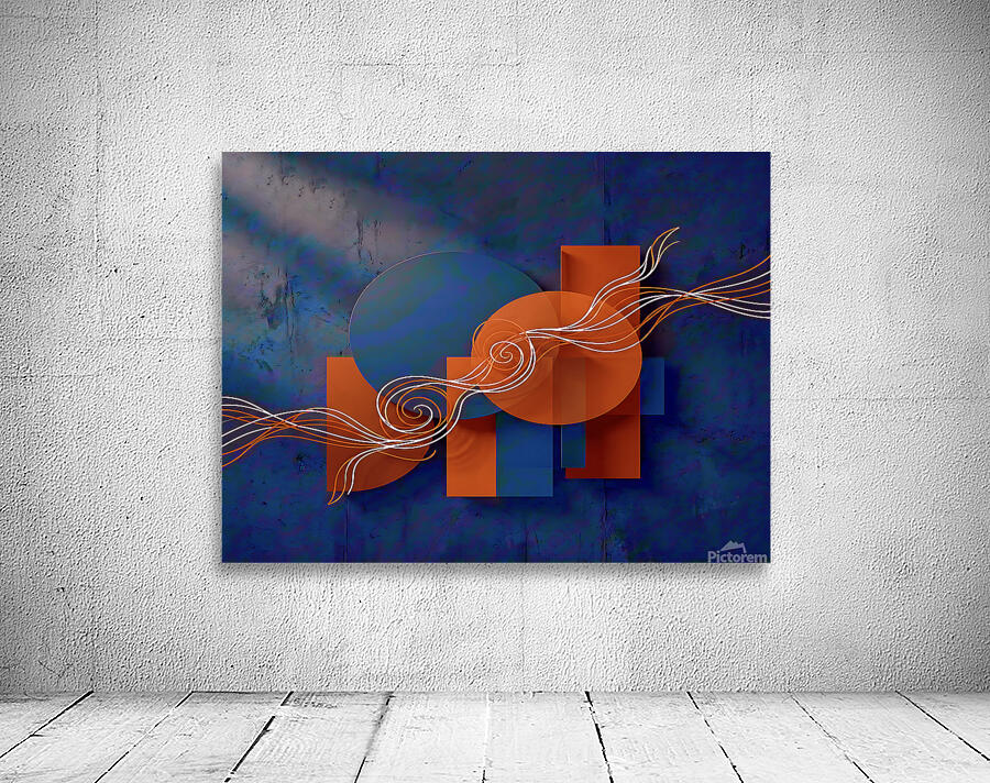 Geometric Flow Wall Preview