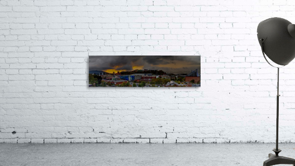 Storm Clouds Panorama 1 Wall Preview