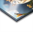 Chipmunk Encounter with a Butterfly Environment Acrylic print