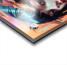 Glitch Aesthetics Dynamic art Acrylic print