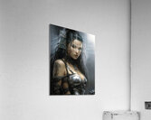Ultra-Realistic Fantasy Female Warrior Acrylic Print