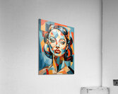 Picasso-esque Portraiture Dynamic art Acrylic Print