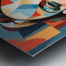 Picasso-esque Portraiture Dynamic art Metal print