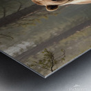 Hyper-realistic Bear Encounter Photography Metal print