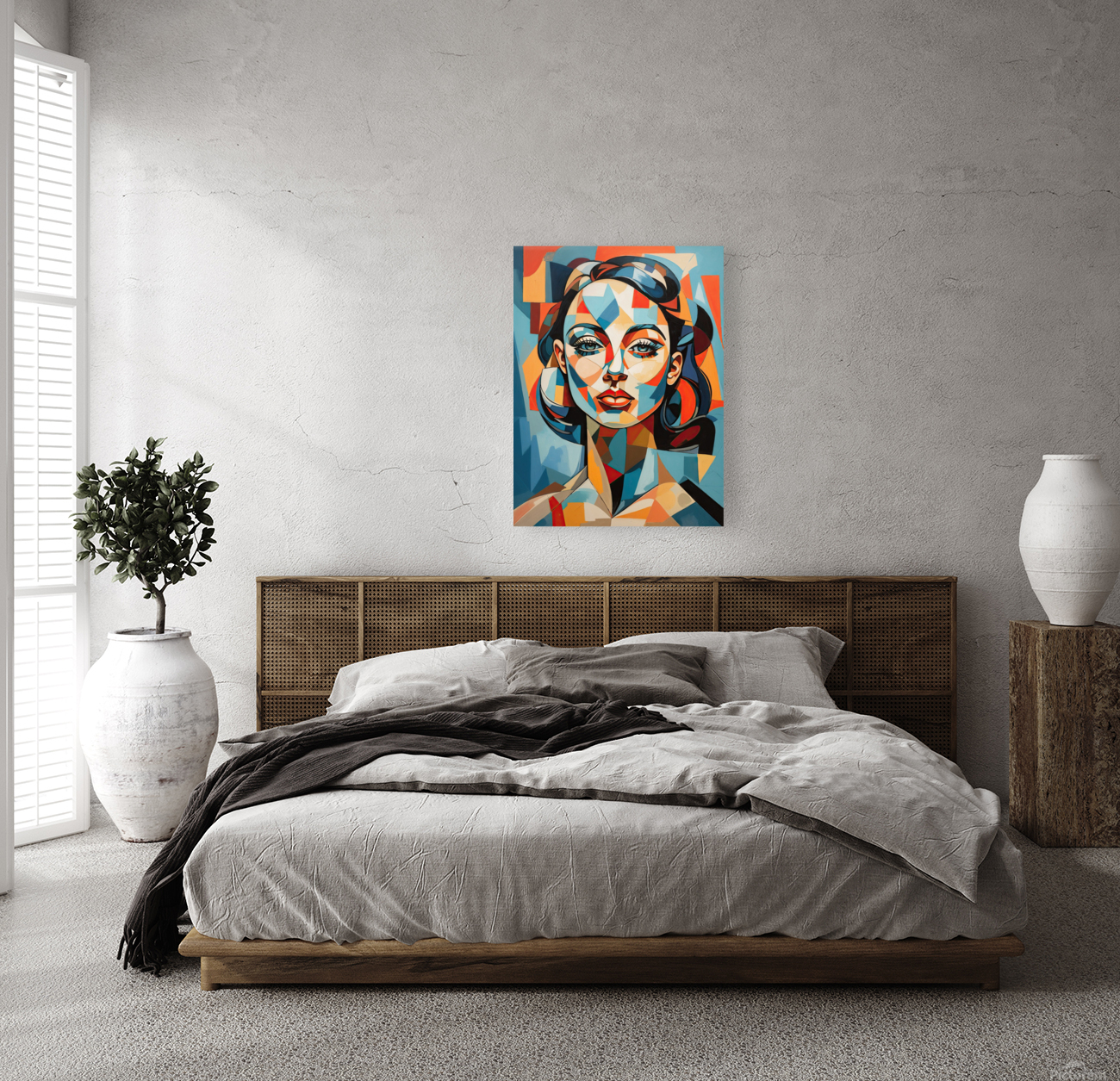 Picasso-esque Portraiture Dynamic art Reproduction