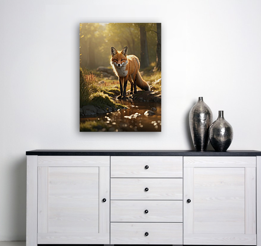 Photorealistic Fox Environment Reproduction