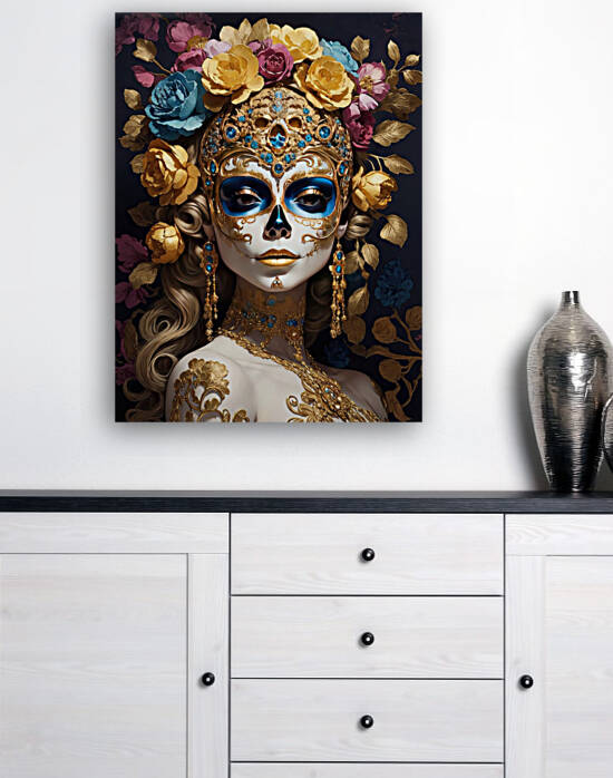 Calaveras Illustration Reproduction