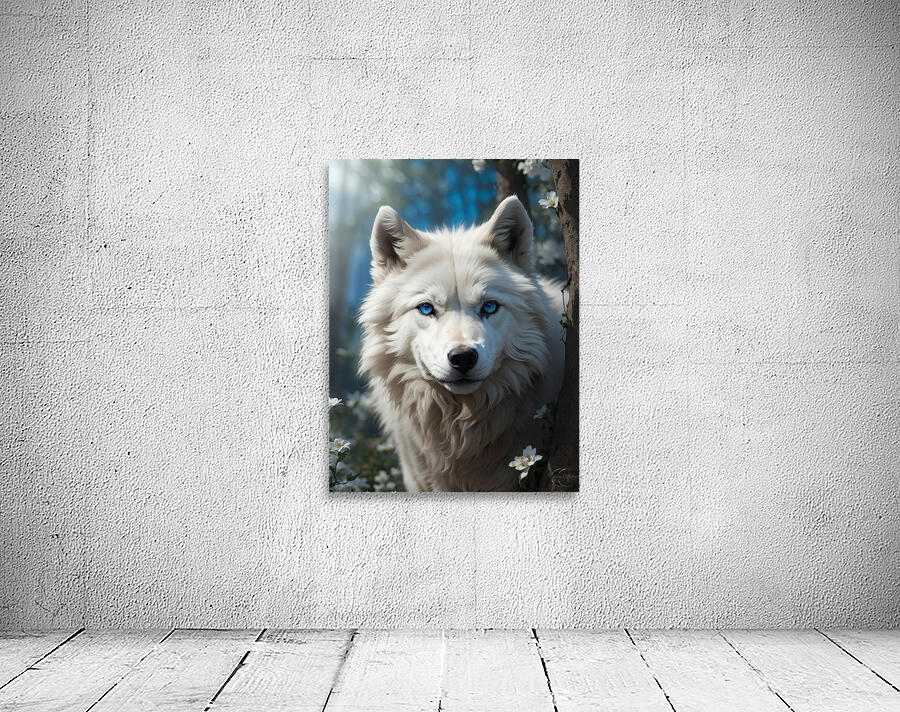 Realistic Wildlife Encounter Photography Wall Preview