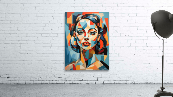 Picasso-esque Portraiture Dynamic art Wall Preview