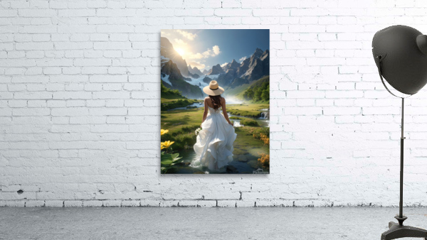 Synthetic Nature Fusion Photography Wall Preview