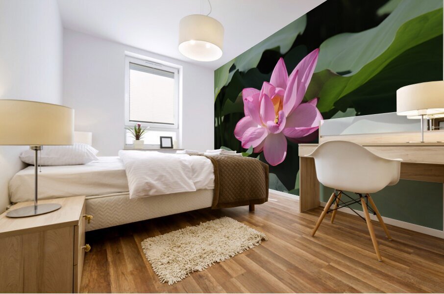 One Lotus Mural print