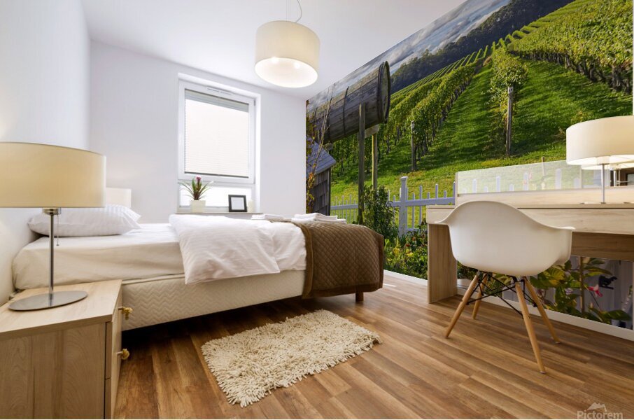 Vineyard View Mural print
