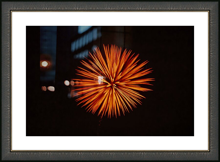 Starburst Picture Frame print