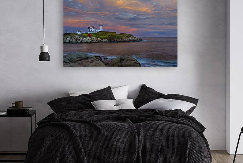 Nubble Light Afterglow by RJLaBellaPhotos