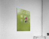 Male Calliope Hummingbird Impression acrylique