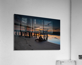 Sunset Bridge Acrylic Print