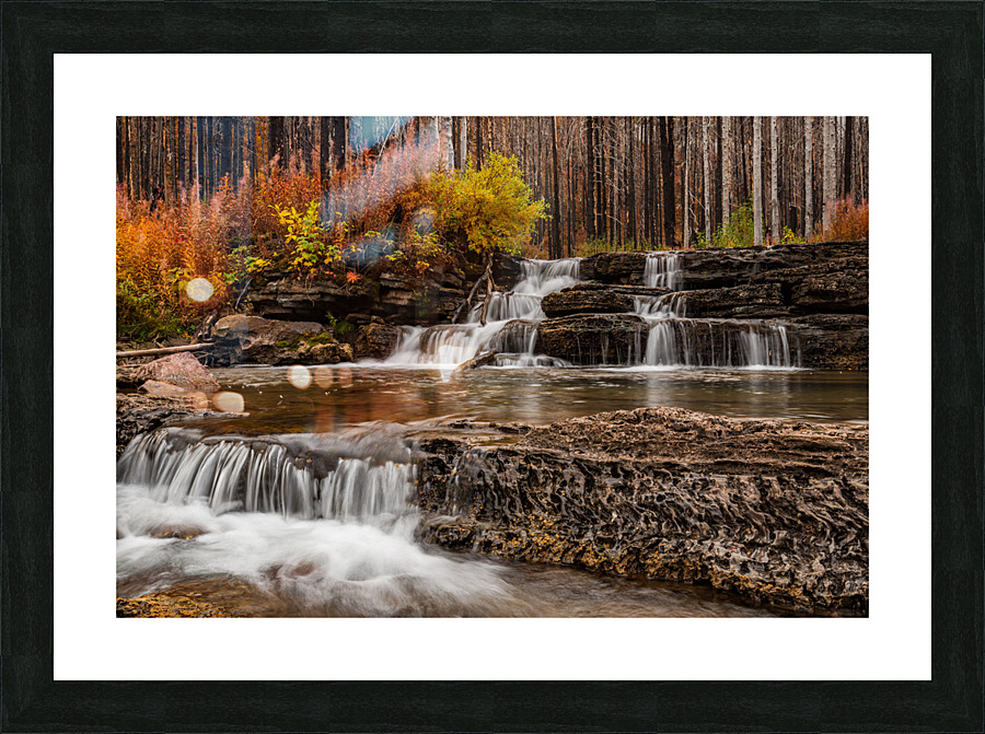 Mountain Stream Picture Frame print