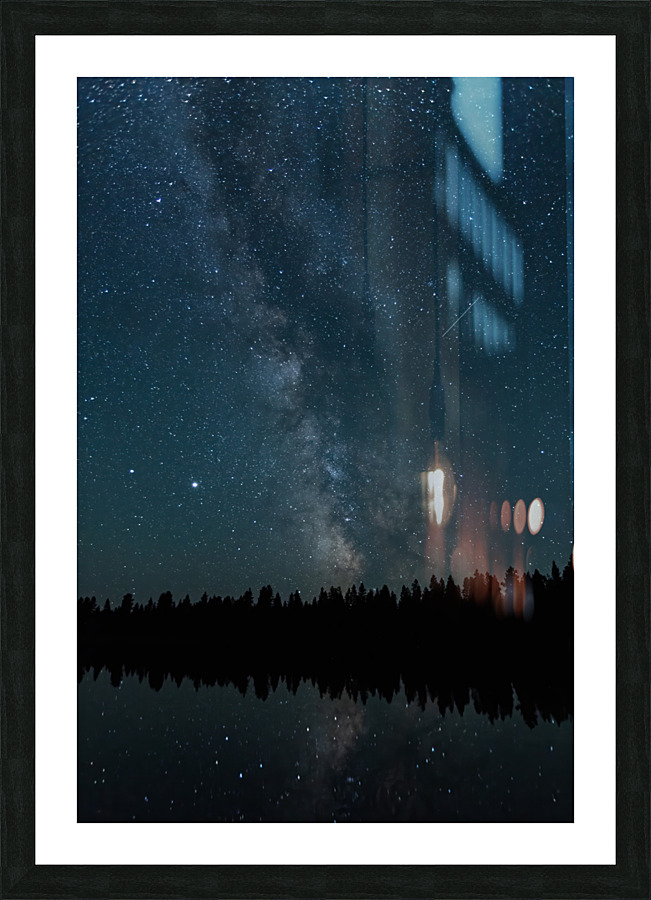 Milkyway Picture Frame print