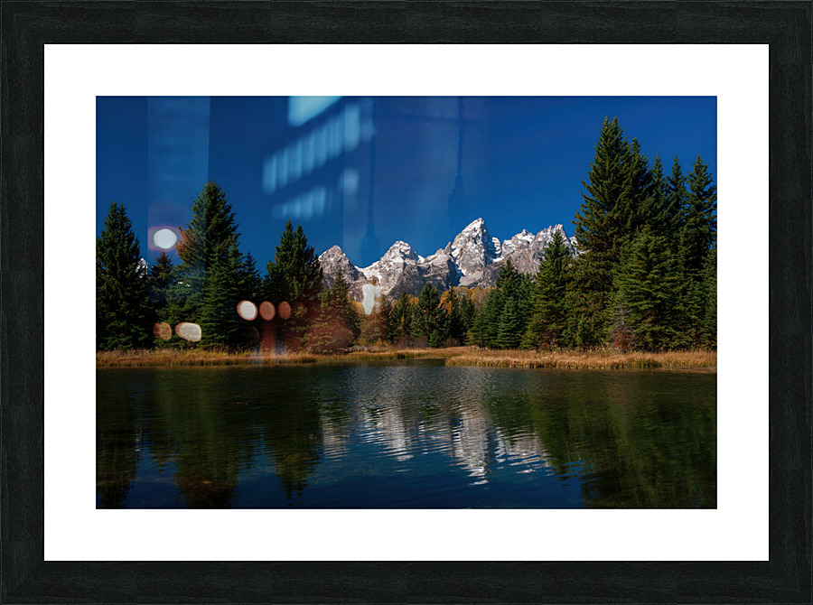 Grand Tetons Wyoming Picture Frame print