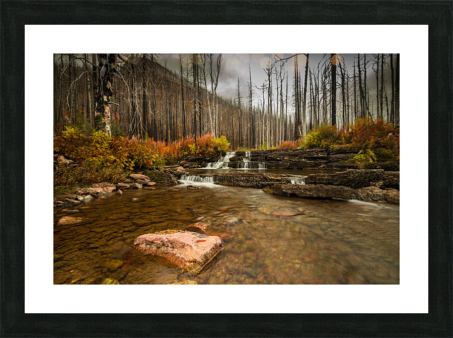 Mountain Stream Picture Frame print