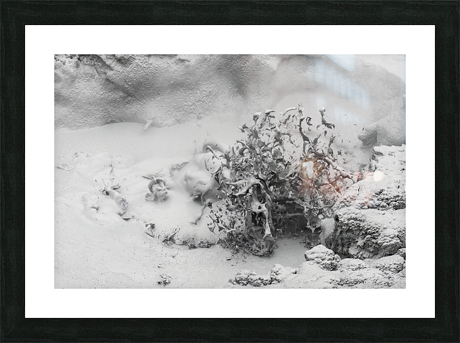 Thermal Mud Eruption Picture Frame print