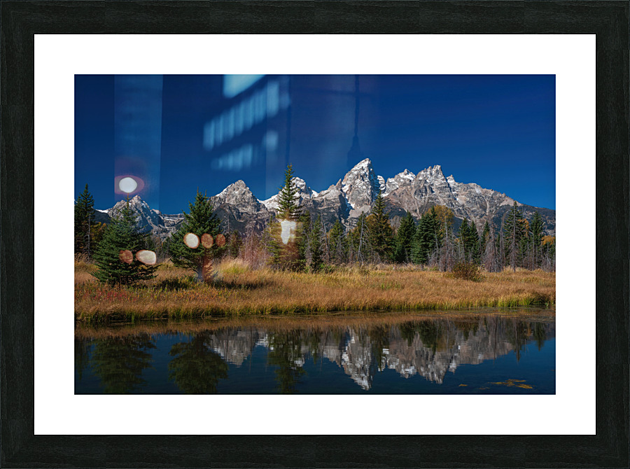 Grand Tetons Wyoming Picture Frame print