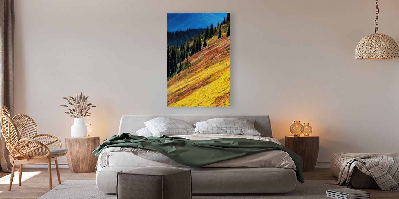 Mountain Wild Flowers Reproduction