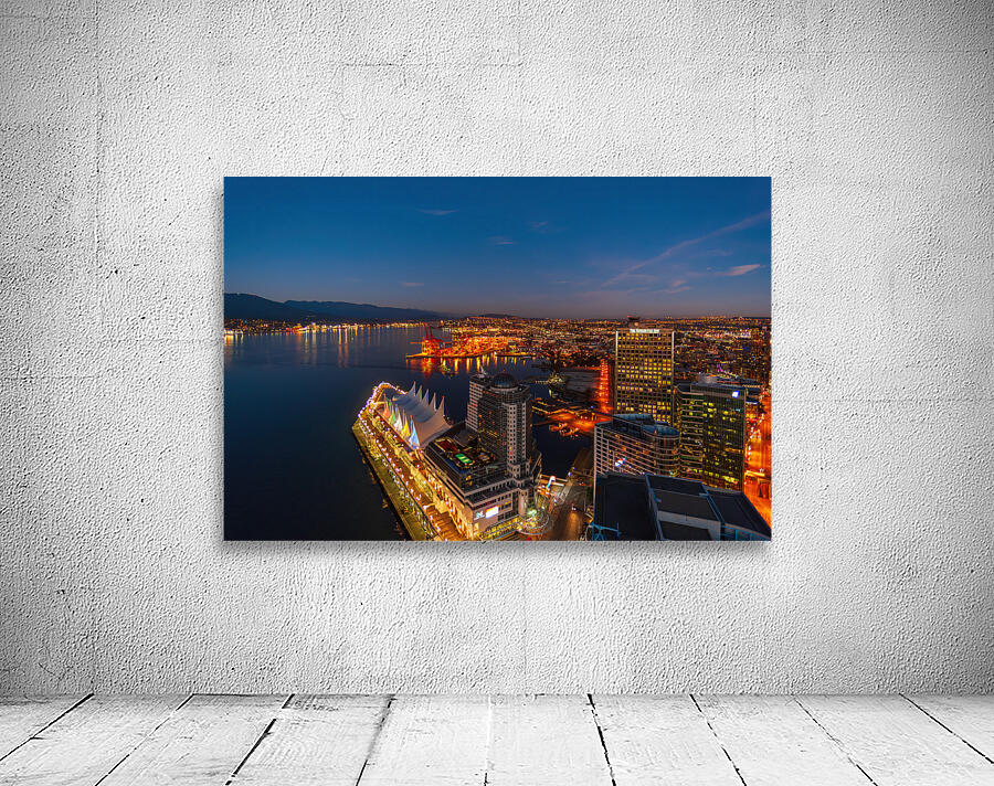 Vancouver Skyline Wall Preview