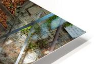 Autumn stairs HD Metal print