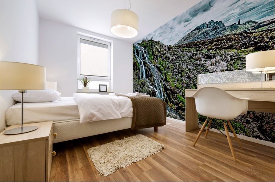 Nature Drawing 10 Mural print