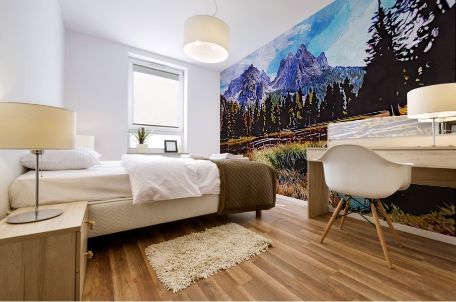 Nature Wall Background 8 Mural print