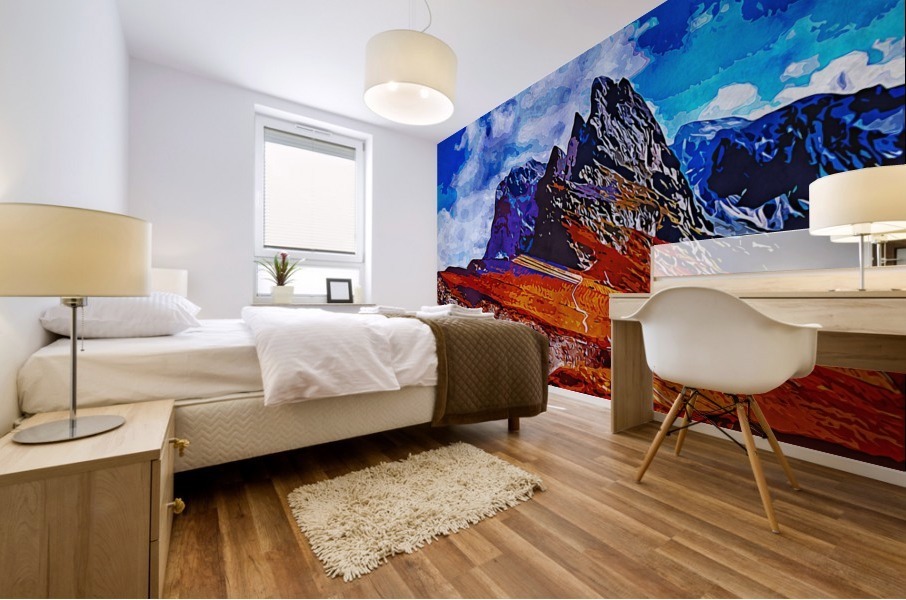 Nature Wall Background 6 Mural print