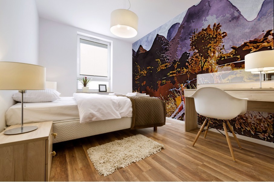 Nature Wall Background 5 Mural print