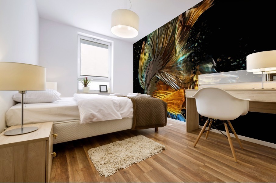 Betta Fish Lover 25 Mural print
