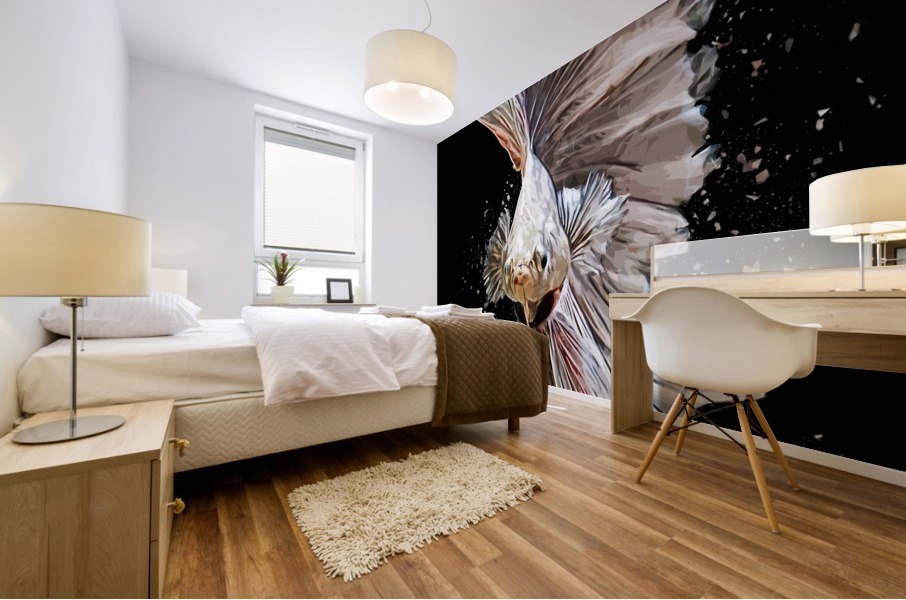 Betta Fish Lover 23 Mural print