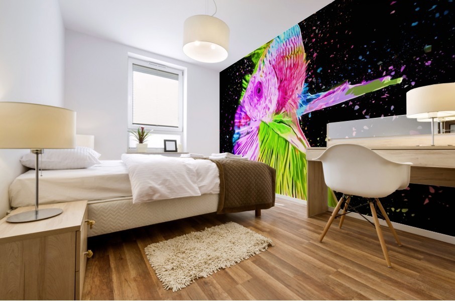 Betta Fish Lover 16 Mural print