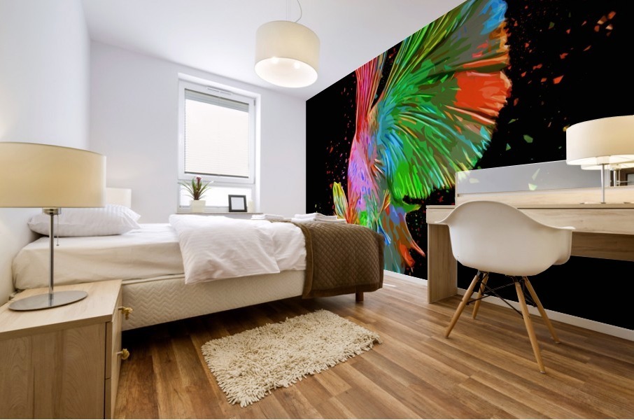 Betta Fish Lover 14 Mural print