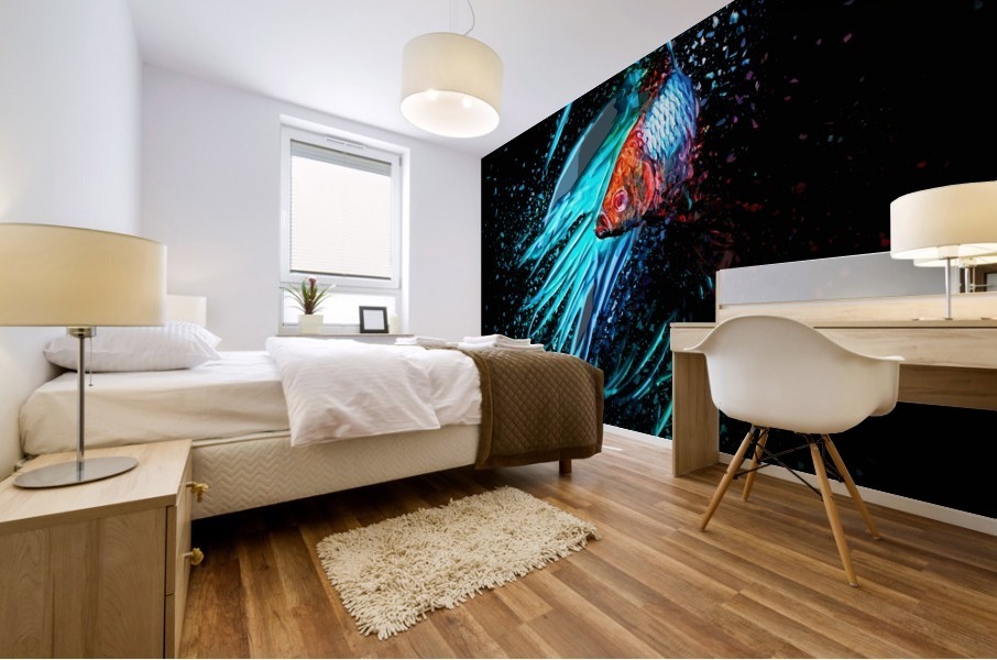 Betta Fish Lover 13 Mural print