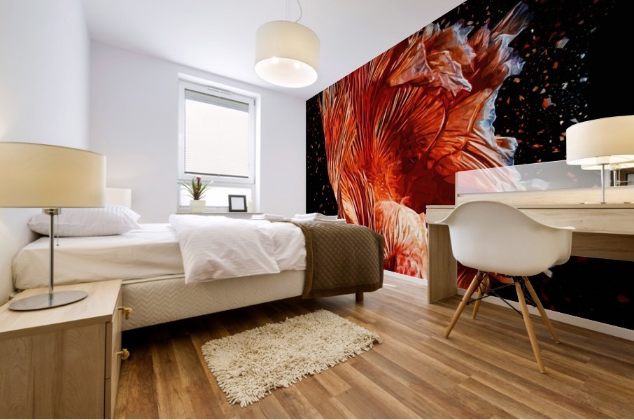 Betta Fish Lover 11 Mural print