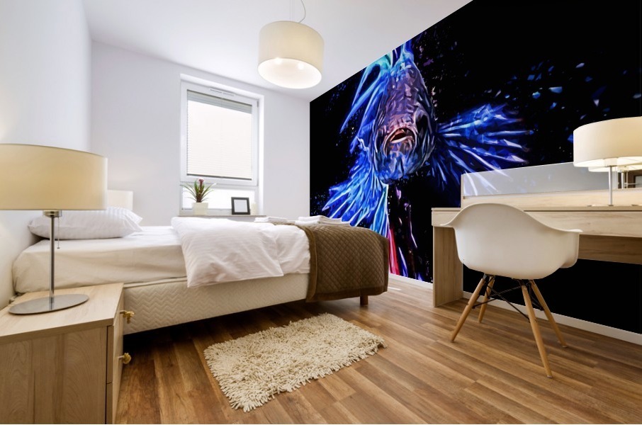 Betta Fish Lover 8 Mural print