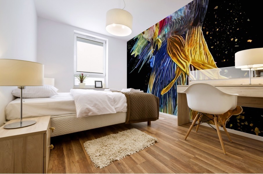 Betta Fish Lover 5 Mural print