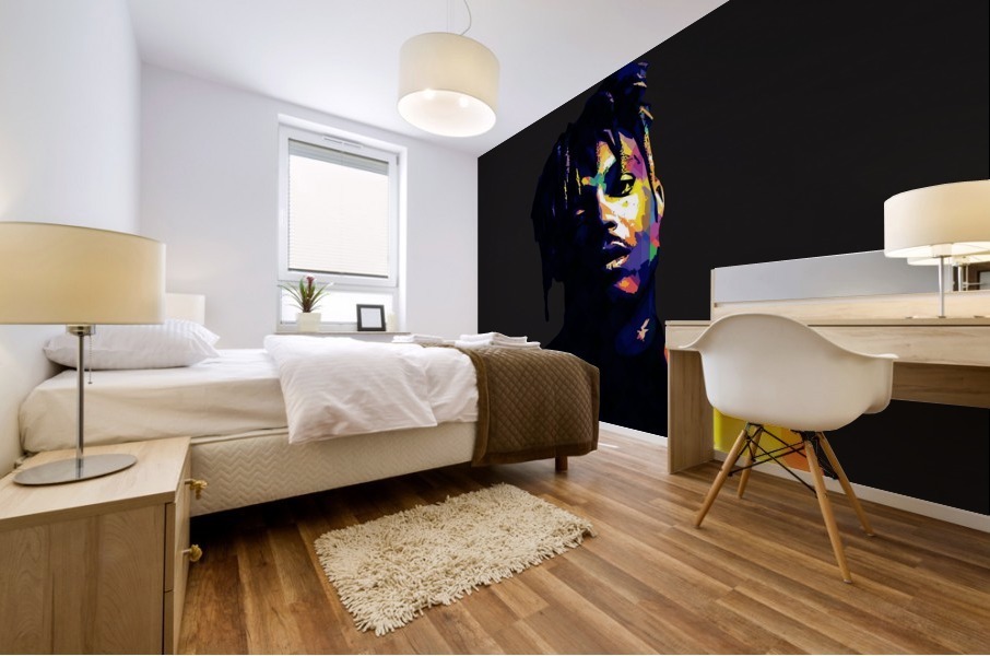 Juice Wrld art 13 Mural print