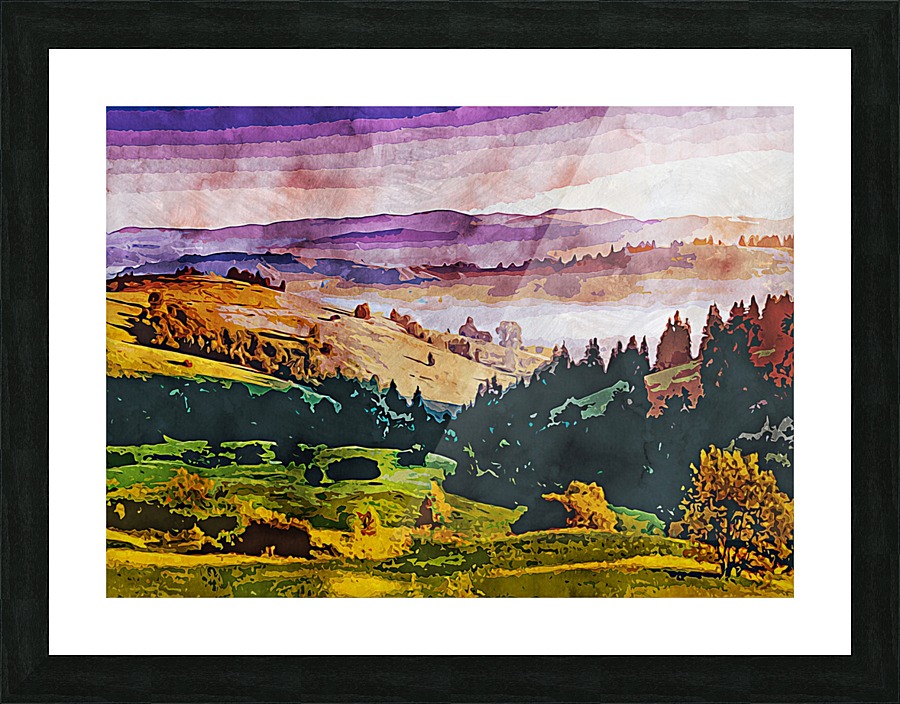 Beautiful Nature Object 4 Picture Frame print