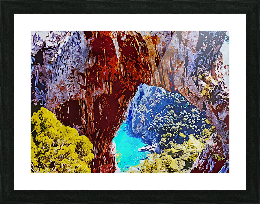 Nature Landscape 8 Picture Frame print